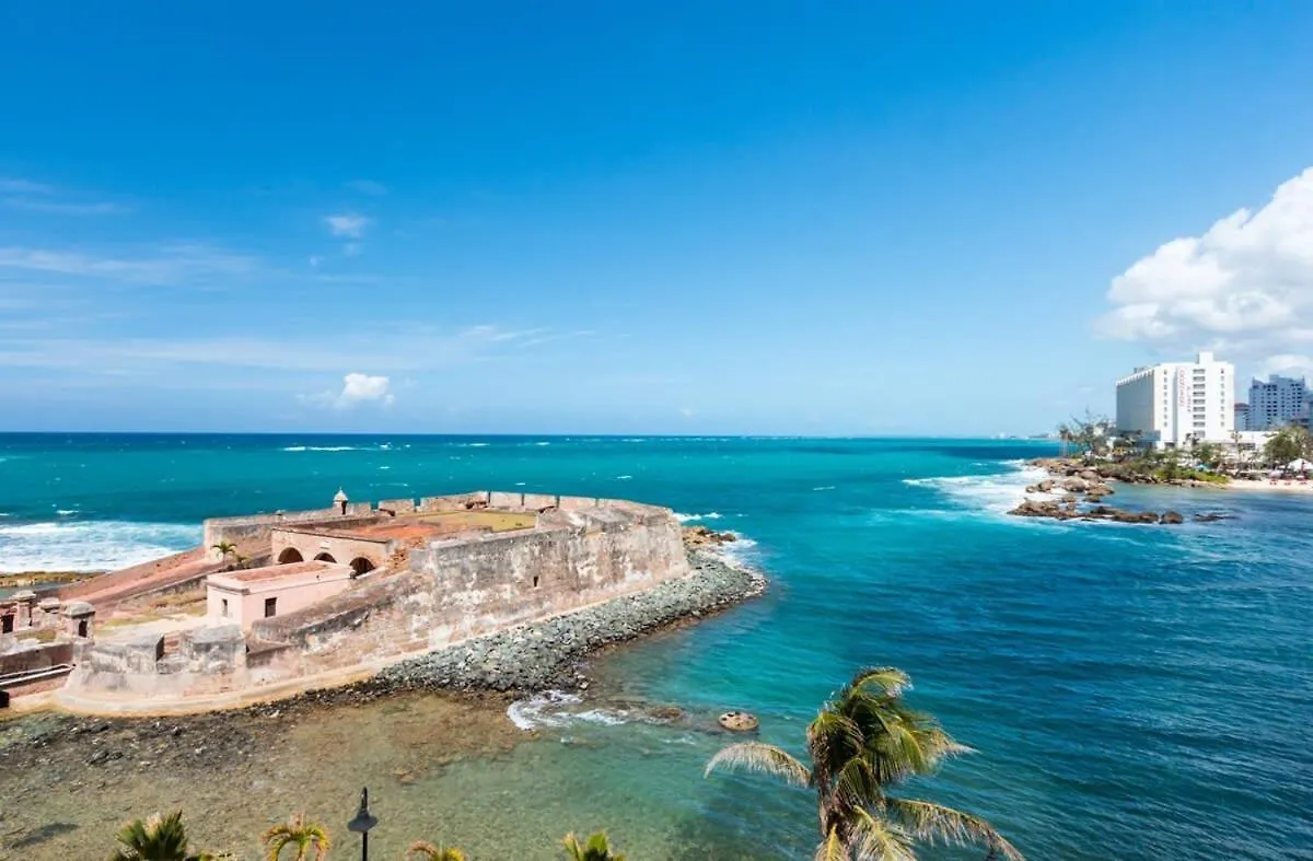 ホテル San Cristobal Studio - Oceanfront In Trendy Condado Location サンジョアン